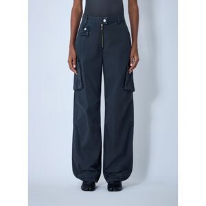 Ganni Women Cotton Cargo Pants